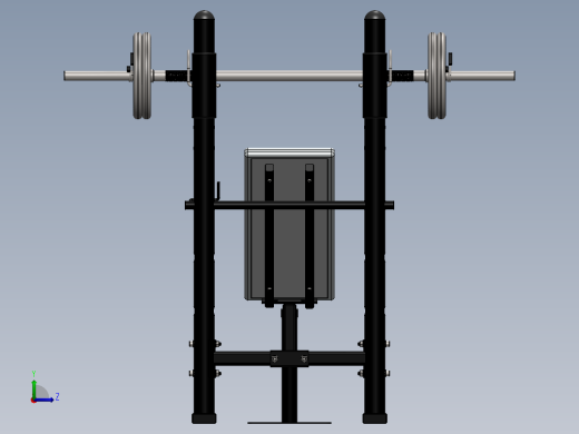 健身器材(11)左视缩略图