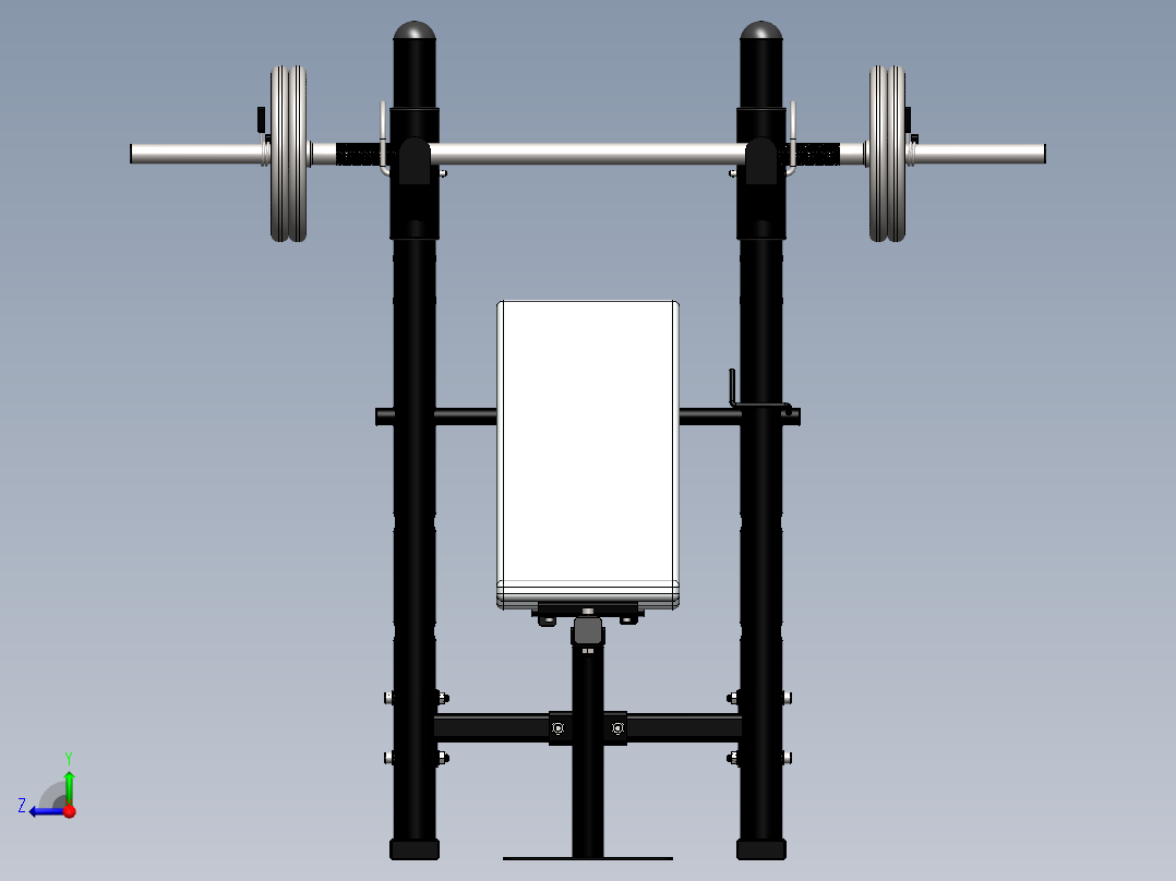 健身器材(11)右视图