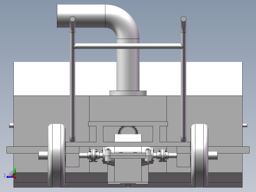 小型电动除雪机设计【含三维SW模型及CAD图纸说明书仿真动画+ansys仿真云图】右视缩略图
