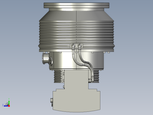 莱宝 分子泵 TURBOVAC MAG W 2200 iPL 参考模型MF50右视缩略图