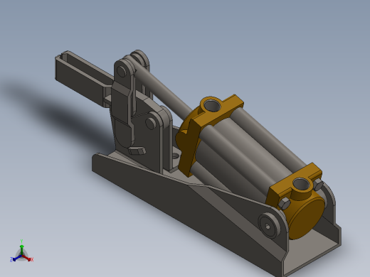 气动杠杆夹具AP3