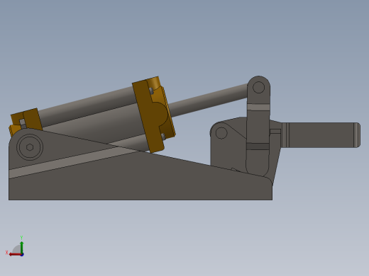 气动杠杆夹具AP3后视缩略图