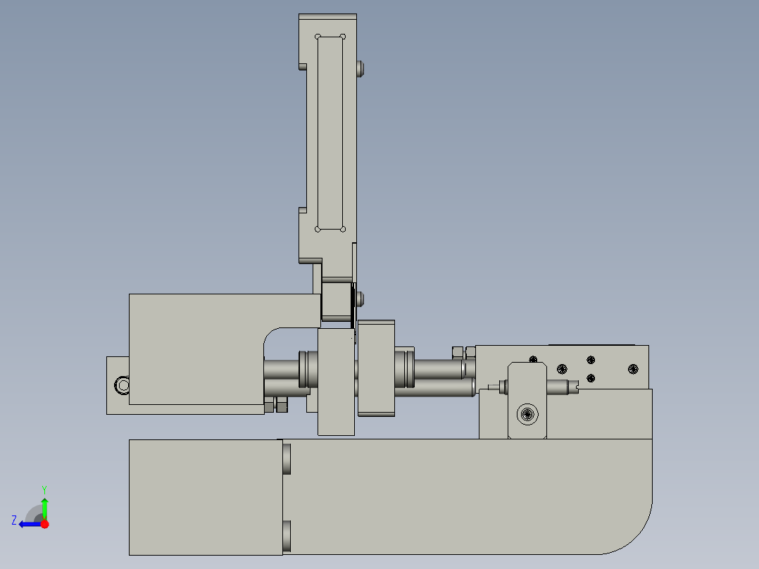 上下压合右视图