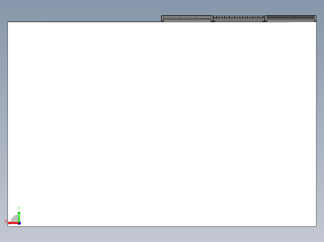 CNC雕刻机钣金外防护罩后视图