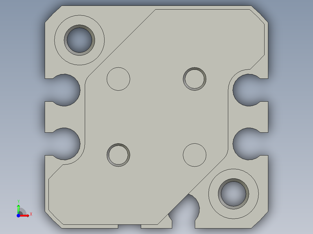 塑胶件自动加螺纹设备设计-CQMB16-10前视图