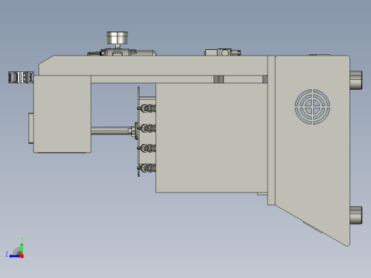 机械零件清洗设备右视缩略图