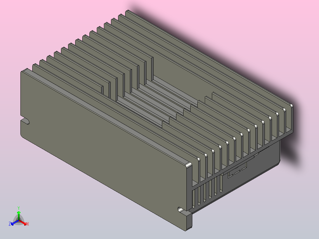 数字步进电机与驱动器3DM883-3D图纸主视图