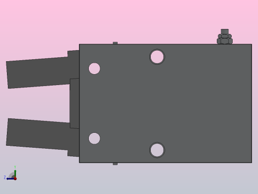 MHC2支点开闭型气爪[MHC2-16D]右视缩略图
