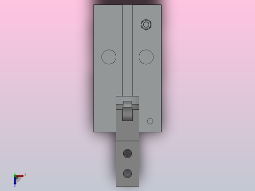 MHC2支点开闭型气爪[MHC2-16D]俯视缩略图