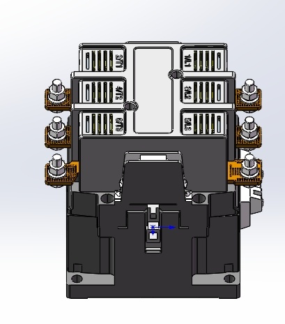 CJ20-160交流接触器三维模型缩略图