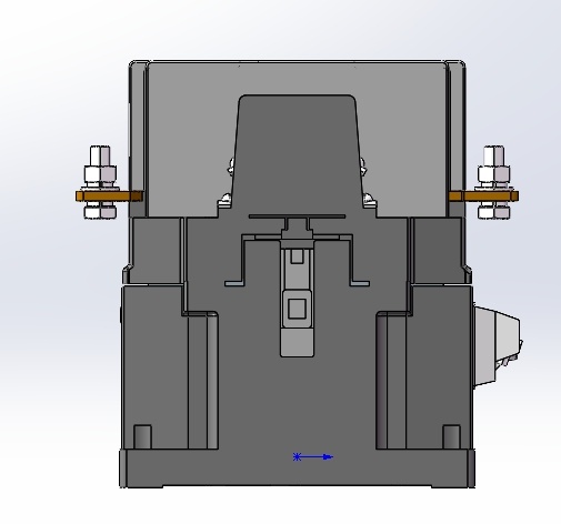 CJ20-160交流接触器三维模型缩略图