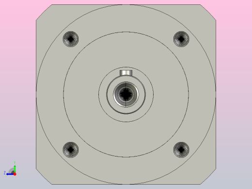 间隙减速器gearbox_gbx120008k_gbk_120_100_4_f右视缩略图