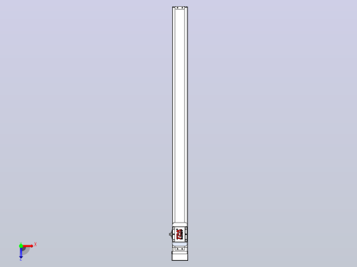 滚珠丝杠直线轴带导轨全封闭TPA-HCR-65S-1610C-L900-MP-Y-P20-N3俯视缩略图