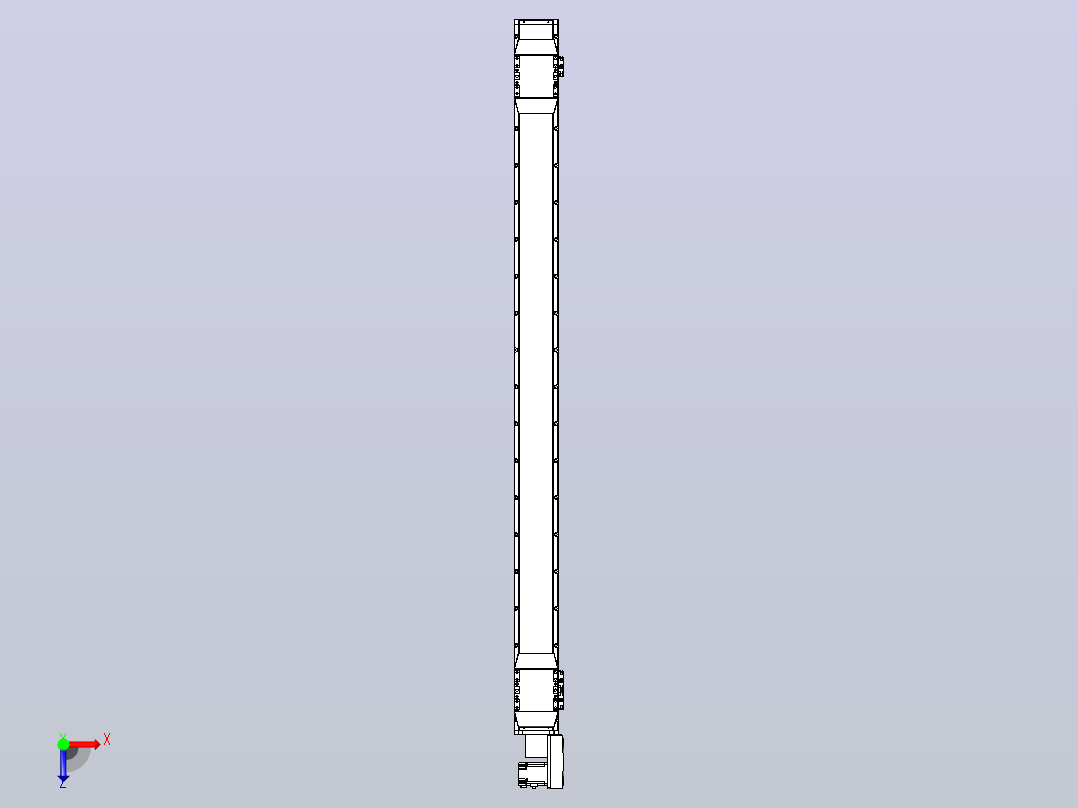 皮带直线轴双滑块型TPA-GCBS-120-P70-L725-QR-M20-N3俯视图