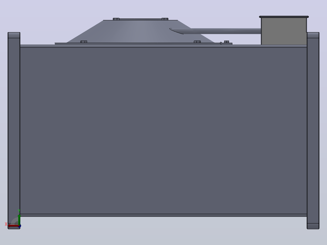 EKR500×300A1 EKR500×300B1方形管道风机[EKR500×300A1]后视图