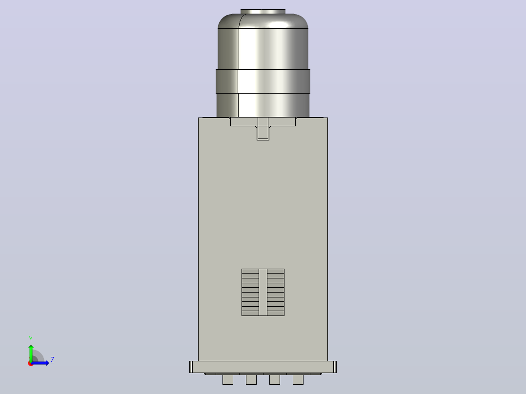 JDM1-14计数继电器三维模型202203左视图