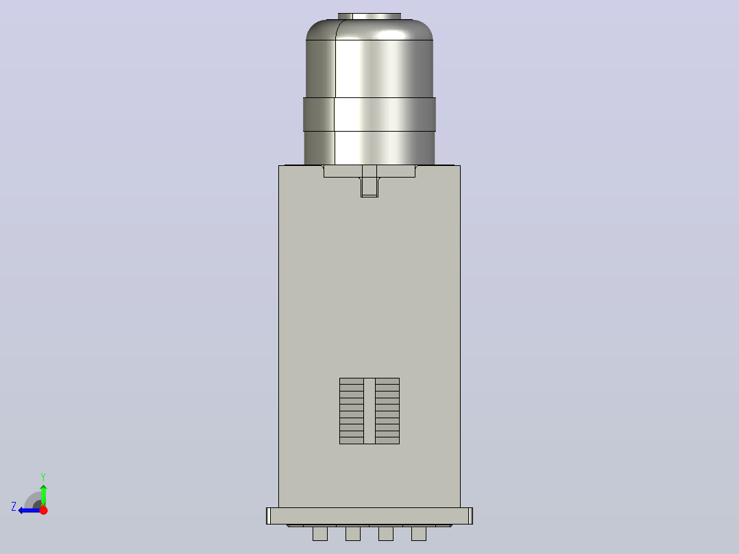 JDM1-14计数继电器三维模型202203右视图
