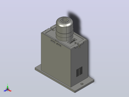 JDM1-14计数继电器三维模型202203正等轴测缩略图