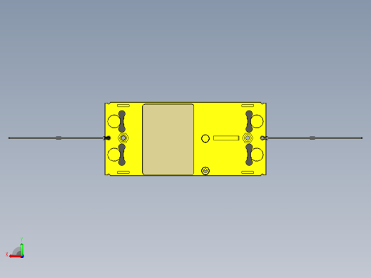 NXMLE-250S 2P剩余电流动作断路器三维模型202209后视缩略图