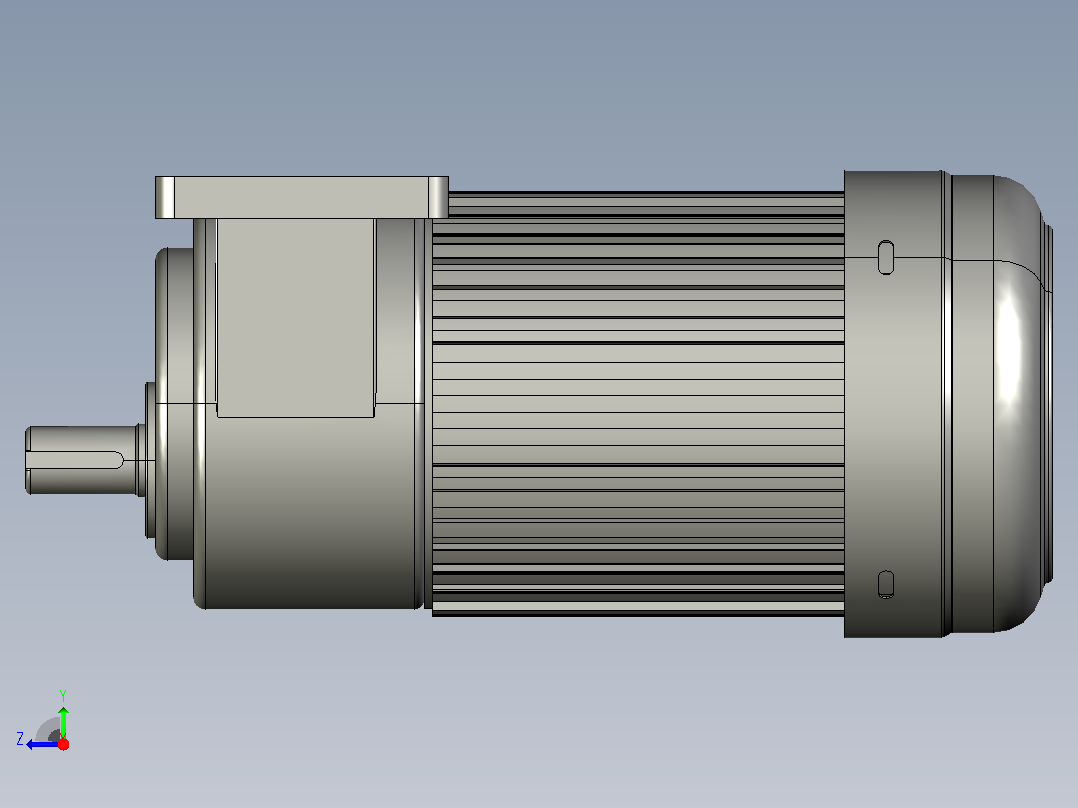 交流减速机ZH1500-CZ-3K-30K((28轴）右视图