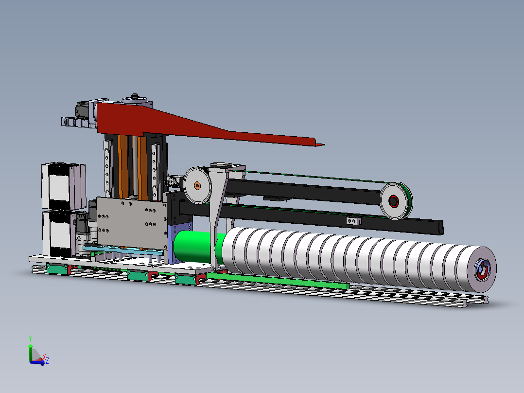 AGV小车工装sw20可编辑