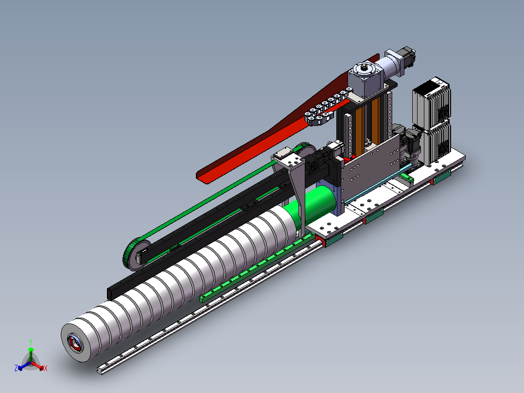 AGV小车工装sw20可编辑正等轴测图
