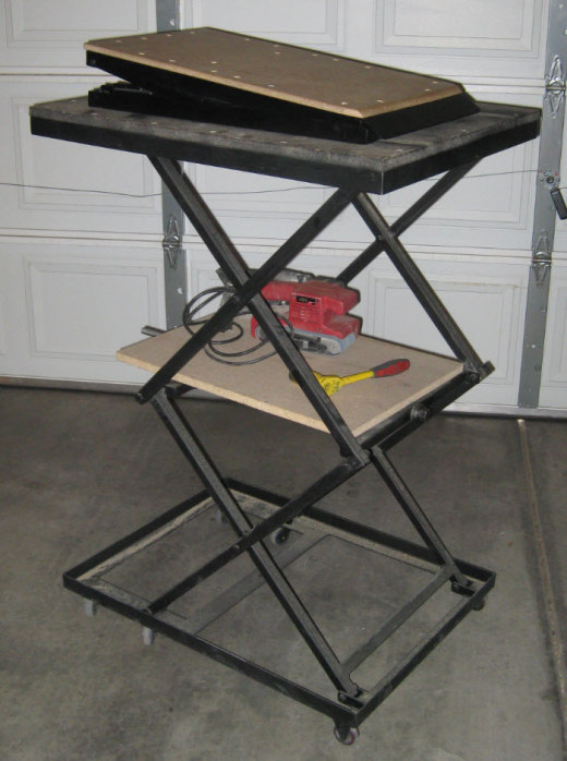 DIY Lift Table自制升降台模型3D图纸 Solidworks设计(1)缩略图