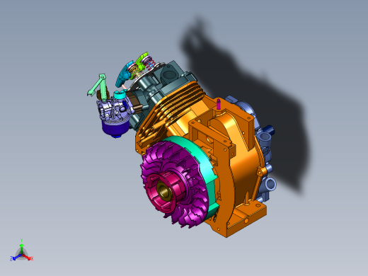 中小型无人机的活塞发动机