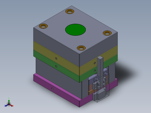 24套 实用模具3D图纸合集 Z5 模具设计图 模具资料设计方案正等轴测缩略图