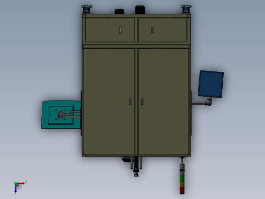 非标点胶机设备俯视缩略图