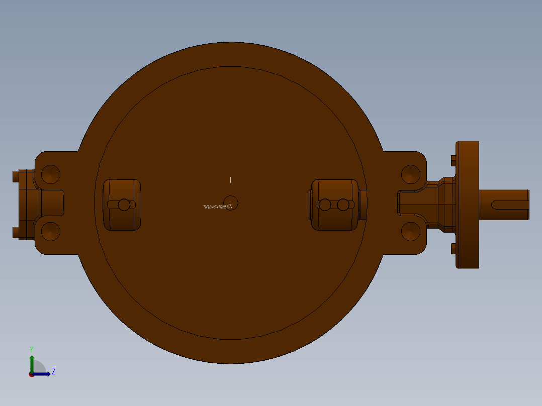 止住阀 (5)左视图