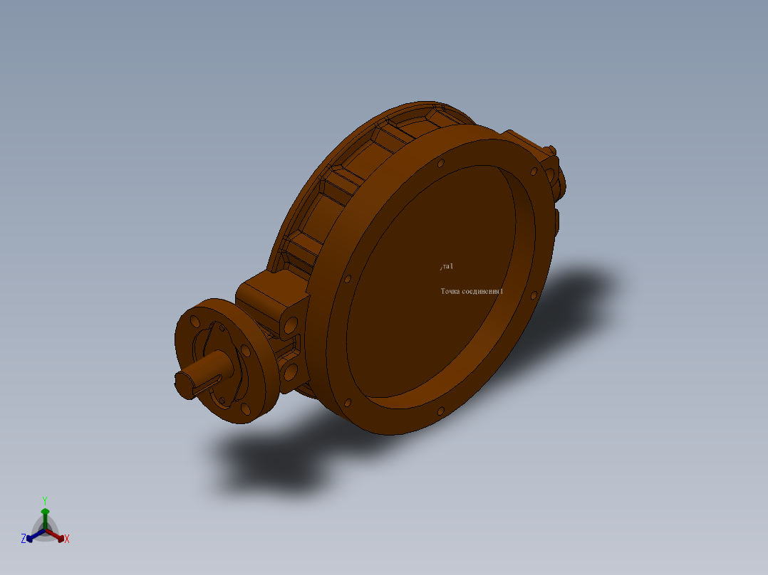 止住阀 (5)正等轴测图