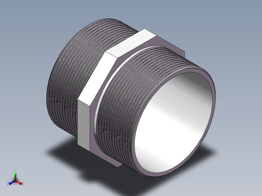 对丝-六角等径 DN65