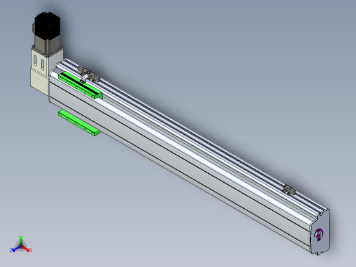 同步带滑台-半封闭B13-L90-S750-R-P40-D3