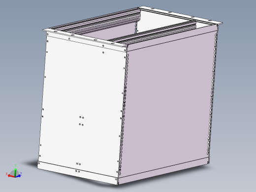 机箱 三维图纸与CAD图纸