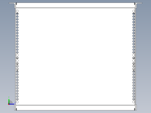 机箱 三维图纸与CAD图纸左视缩略图