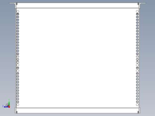 机箱 三维图纸与CAD图纸右视缩略图