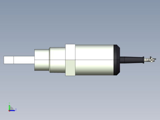 超声波设备H-69mm-2.72in-SS-OUTPUT-3-wire-PNP-NPN-CABLE-NPT-THREAD左视缩略图