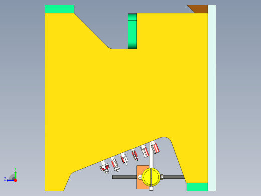 带升降机的桌面CNC右视缩略图