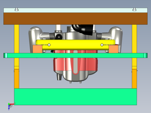 带升降机的桌面CNC俯视缩略图