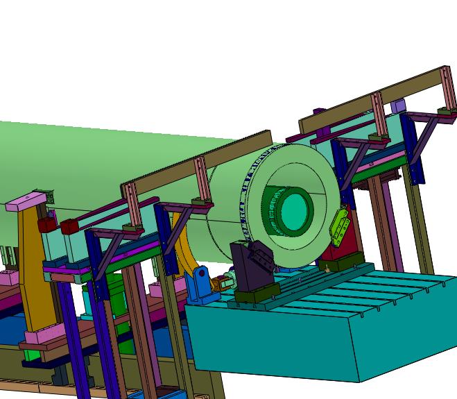 便于大型圆管焊接及焊接变形控制的工装