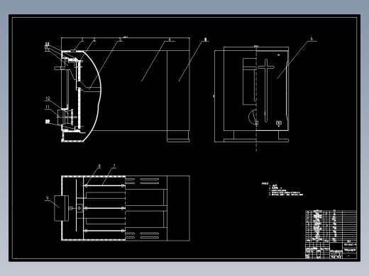 JS26-烤面包机的设计与制作设计[含全套图和文档]