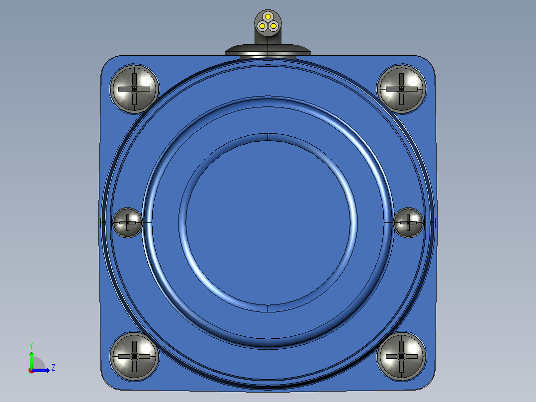YT系列调速电机-6yt01-180左视图