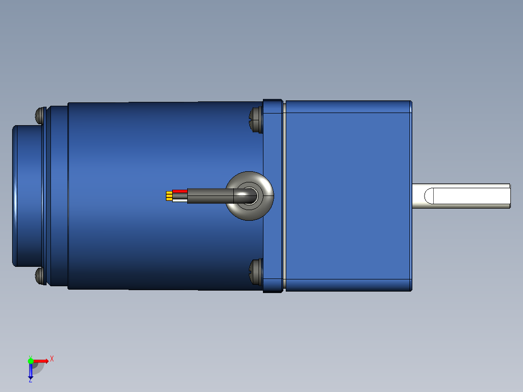 YT系列调速电机-6yt01-180俯视图