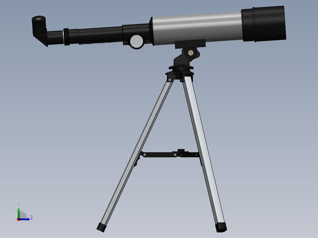 望远镜(15)左视图