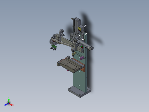 横移旋转联动机械手