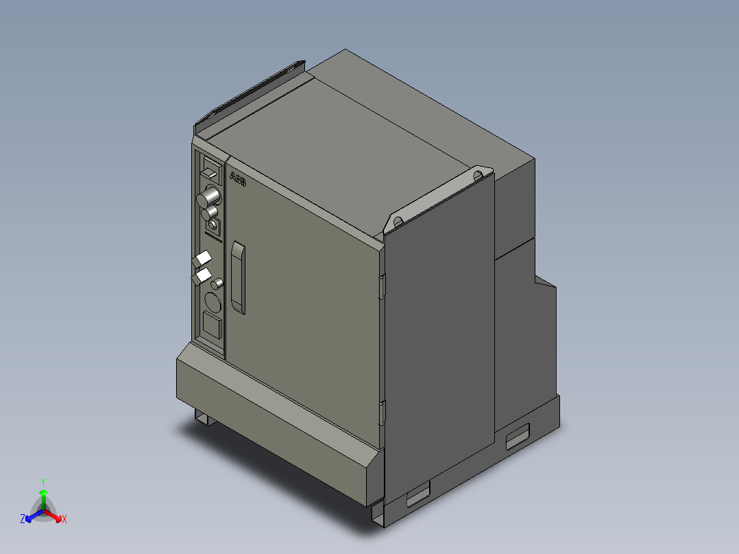ABB第五代机器人控制器IRC5主视图