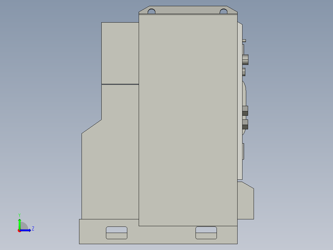 ABB第五代机器人控制器IRC5左视图