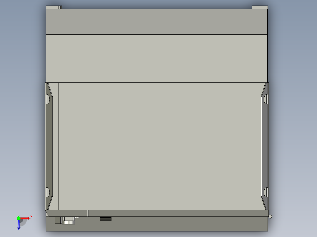ABB第五代机器人控制器IRC5俯视图