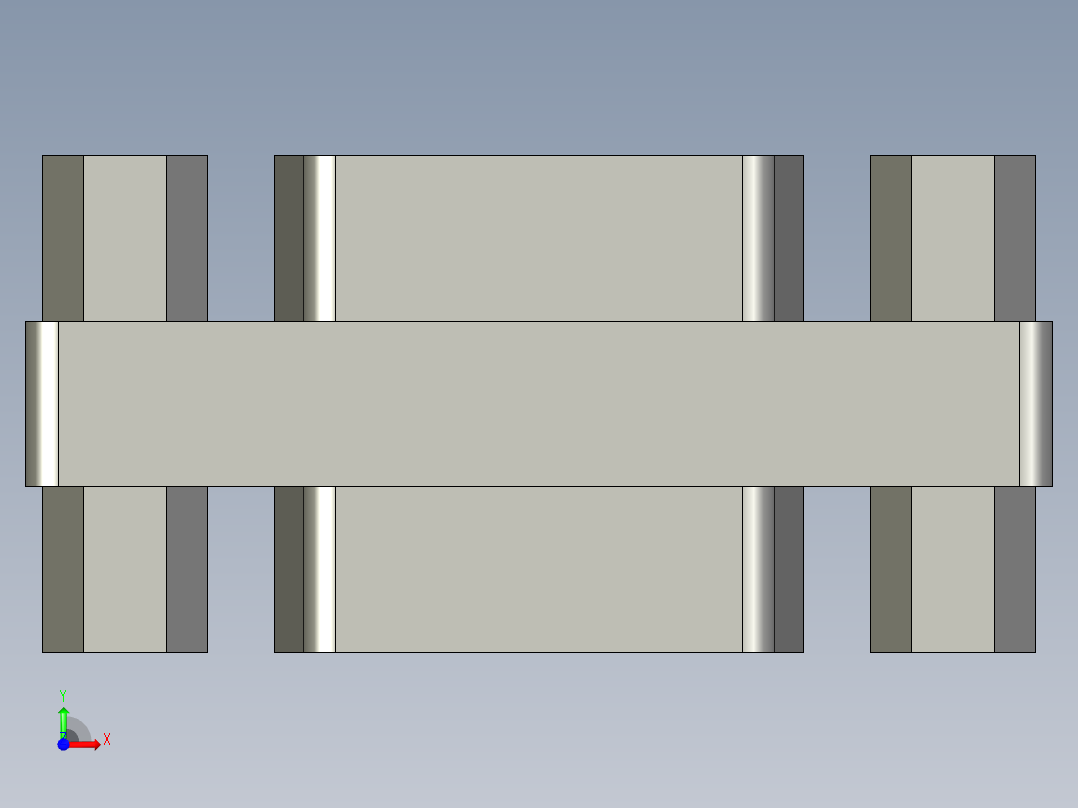 VGA转接头母头转母头前视图